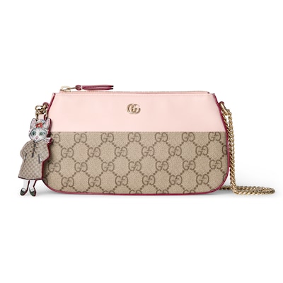 日本限定発売【GUCCI×ヒグチヨウコ】 スモールショルダーバッグ 日本限定 ヒグチユウコ スモール ショルダーバッグベージュ