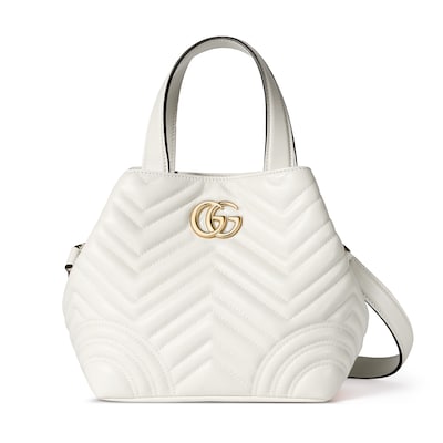 GUCCI(グッチ)★GG ミニ トートバッグ★税・送料込 グッチ ジャンボGG ミニ トートバッグ 2WAY ベージュ ブラウン