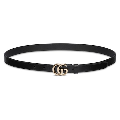 GUCCI GG マーモント スリムベルト レザー ベージュ S-M 625839_0AAA5_6207_001_100_0000