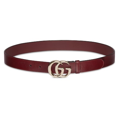 GUCCI｜ (625839 0AAA5 1000) ダブルG スリムベルトグッチ ロッソ アンコーラ レザー | GUCCI公式