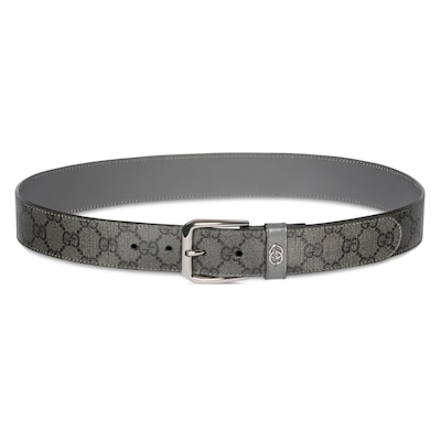GUCCI インターロッキング ベルト シルバー 100cm GUCCI インターロッキング ベルト シルバーバックル 100cm