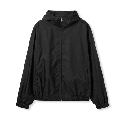 GUCCI gg ナイロンジャケット GG リップストップ ナイロン リバーシブル ジャケット