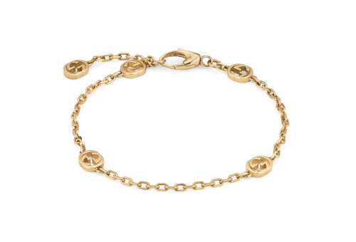 Gucci Interlocking 18k bracelet in Undefined Yellow Gold