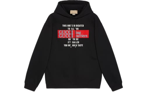 T-shirt with 'You Got Good Taste' print in Black Ready-to