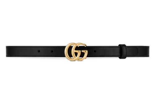 Roller belt / gold ×black