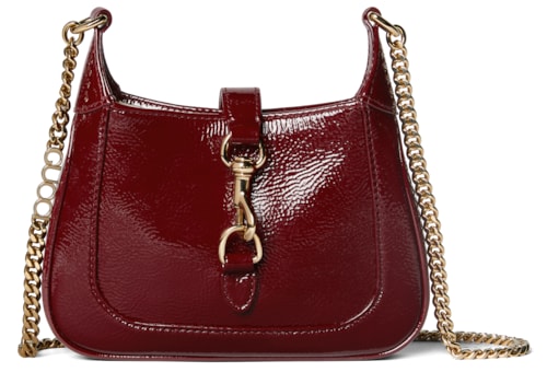 Gucci Jackie Notte mini bag in Bordeaux Leather | GUCCI® SI