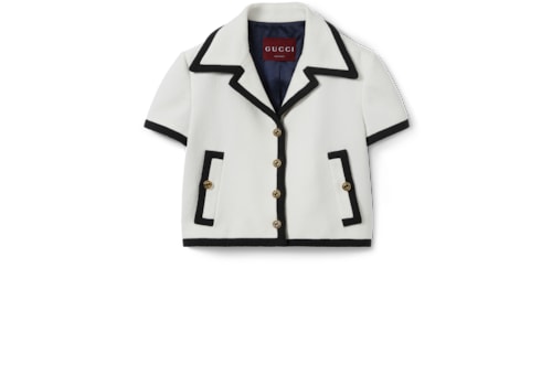 VIP【送料無料・関税込み】GUCCI WHITE BUTTON-UP TWEED JACKET Tweed jacket in White Ready-to-wear | GUCCI® SI