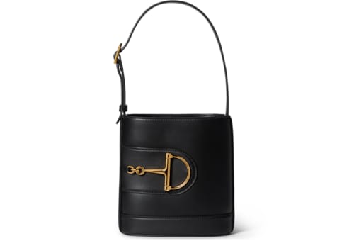 Used Gucci Shoulder Tote Bag 73983 Leather Black Web Stripe