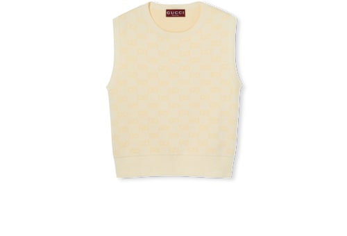 Printed cotton poplin shirt in grey and orange | GUCCI® US