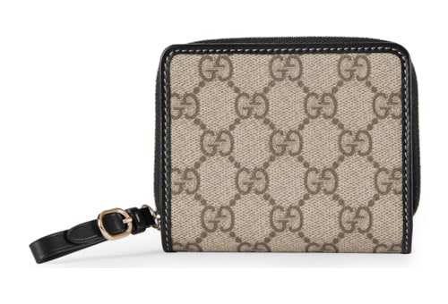 VIP【送料関税込】GUCCI GG EMBLEM ZIPPED WALLET GG Emblem zip mini wallet in Beige GG Canvas | GUCCI® SI