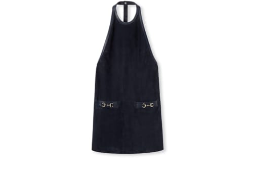 ワンピースその他 GUCCI Women Dresses 808796ZAR2L Black Heavy viscose sable Horsebit dress in Black Ready-to-wear