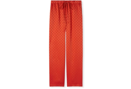 パンツ GUCCI FW25 Orange satin pyjama pant (836395Z7ADF 7481) 836395_Z7ADF_7481_001_100_0000