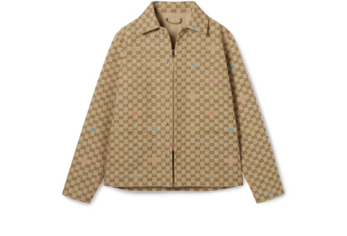 送料込】GUCCI ストライプ ヴィスコースブレンド シャツ (GUCCI