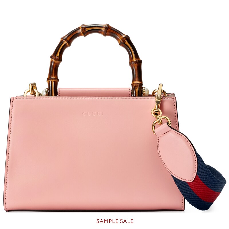 nymphaea leather mini bag