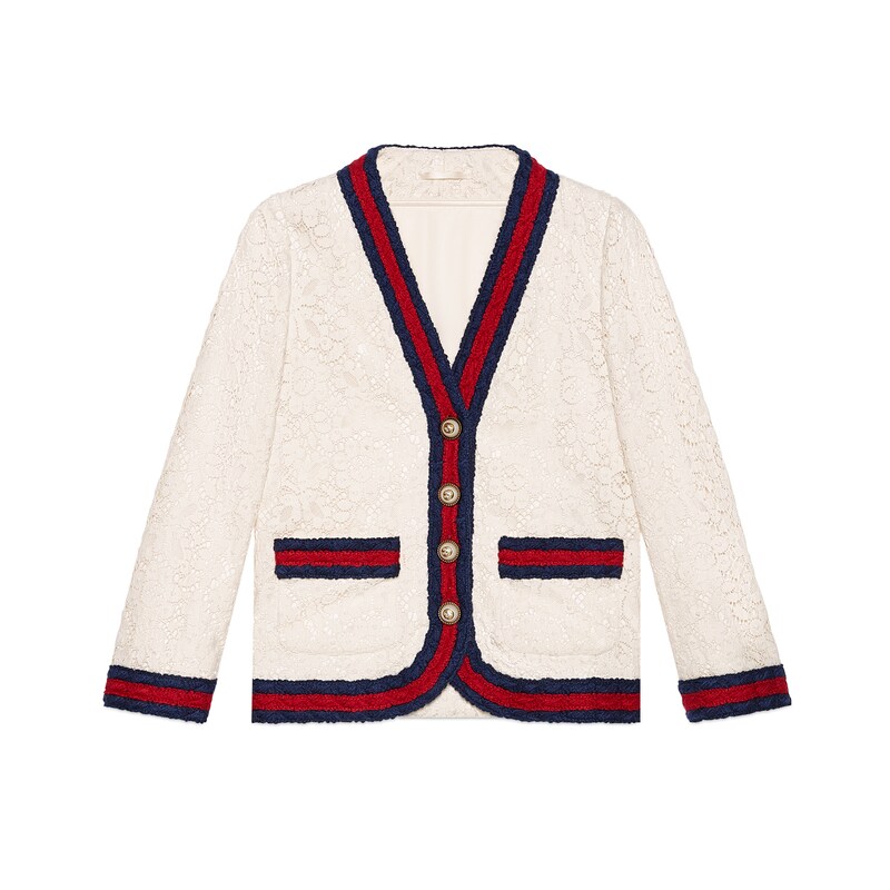 gucci lace jacket