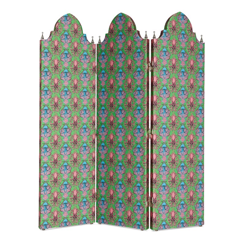 GUCCI Octopus three panel screen 