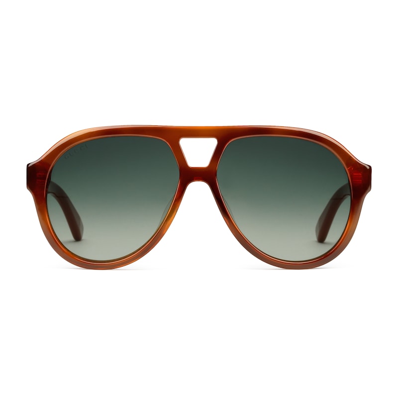 rectangular frame acetate sunglasses