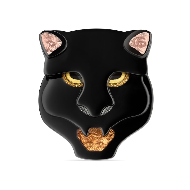 GUCCI PANTHER HEAD RING