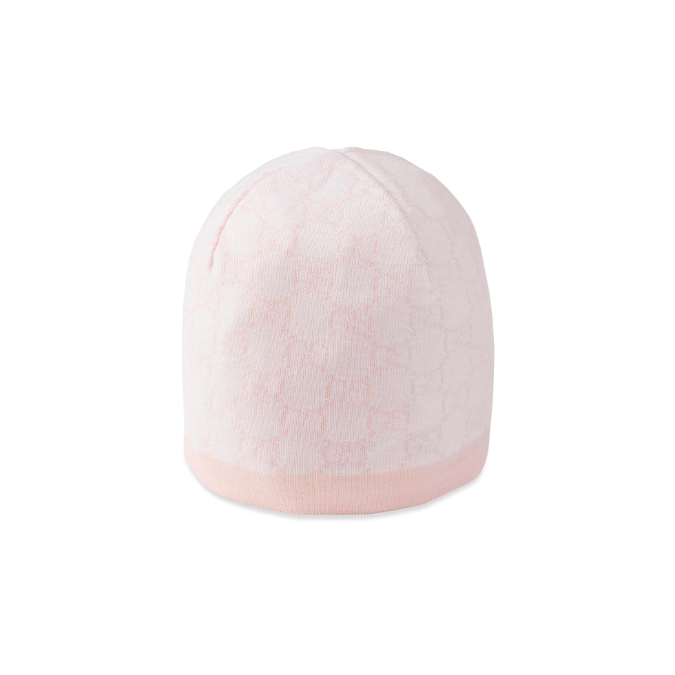 Baby GG pattern wool hat