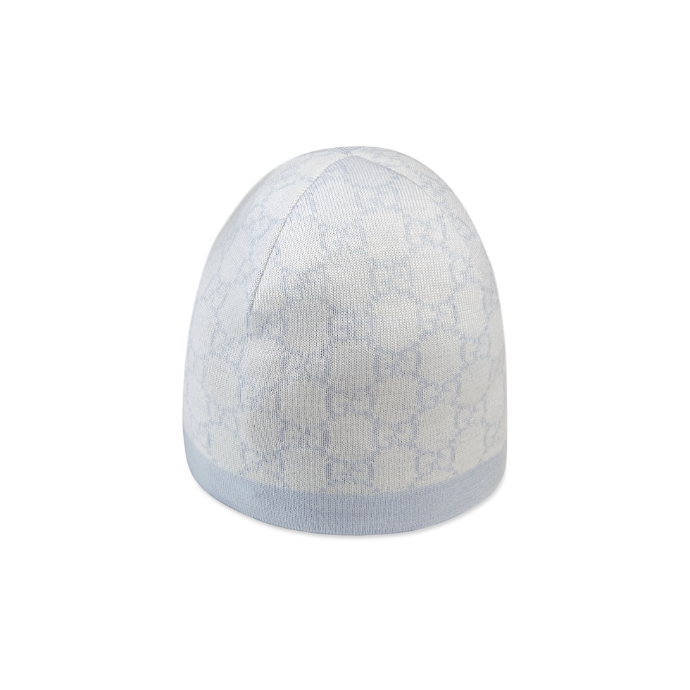 Baby GG pattern wool hat