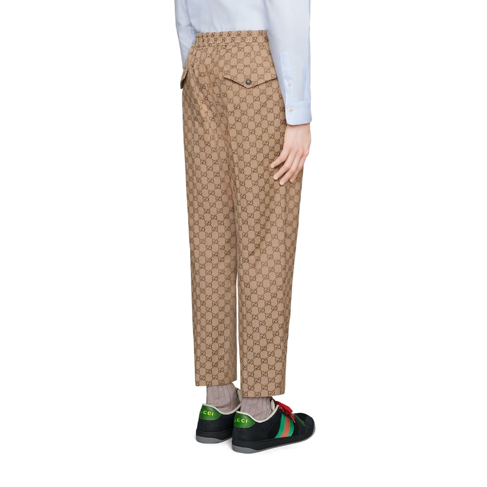 GG canvas track bottoms