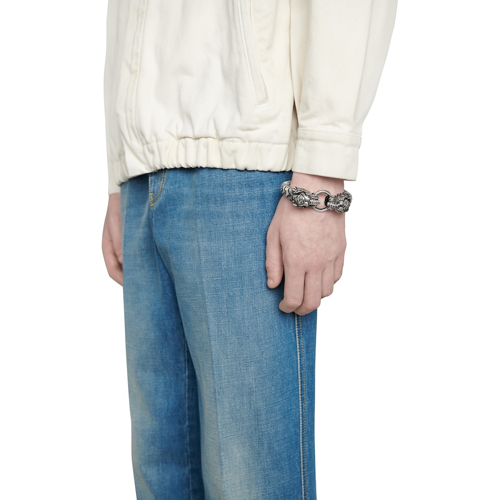 Pulsera Gucci Garden de plata