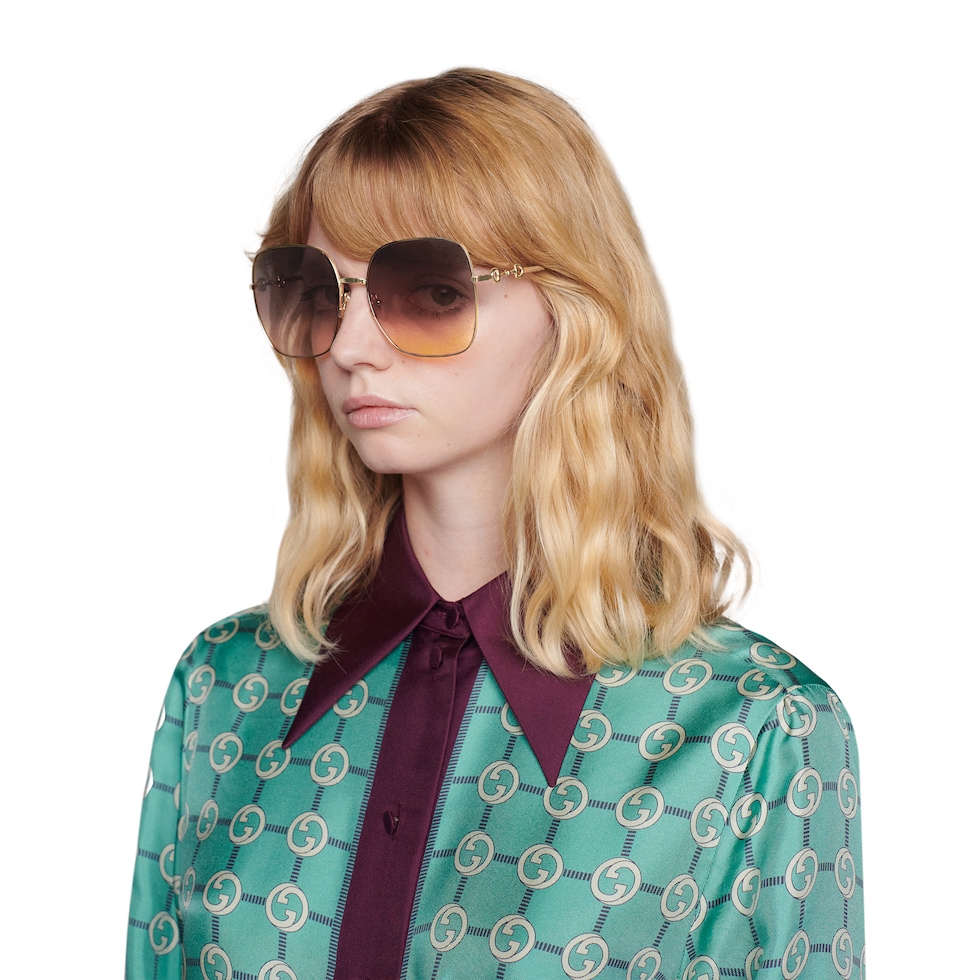 Lunettes de soleil carrées