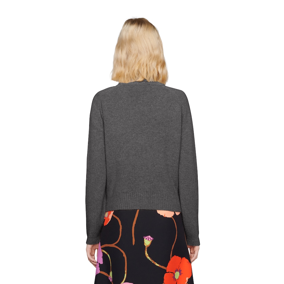 Cashmere cardigan with Horsebit