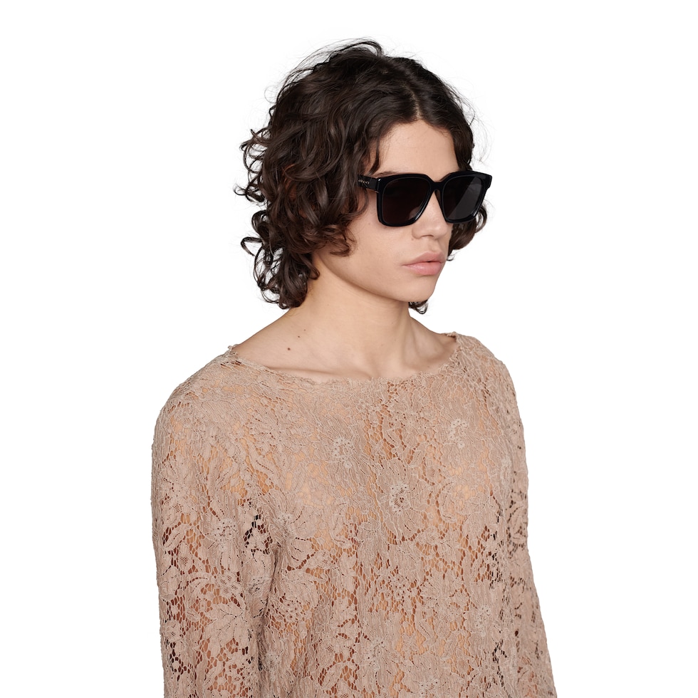 Specialized fit square-frame sunglasses