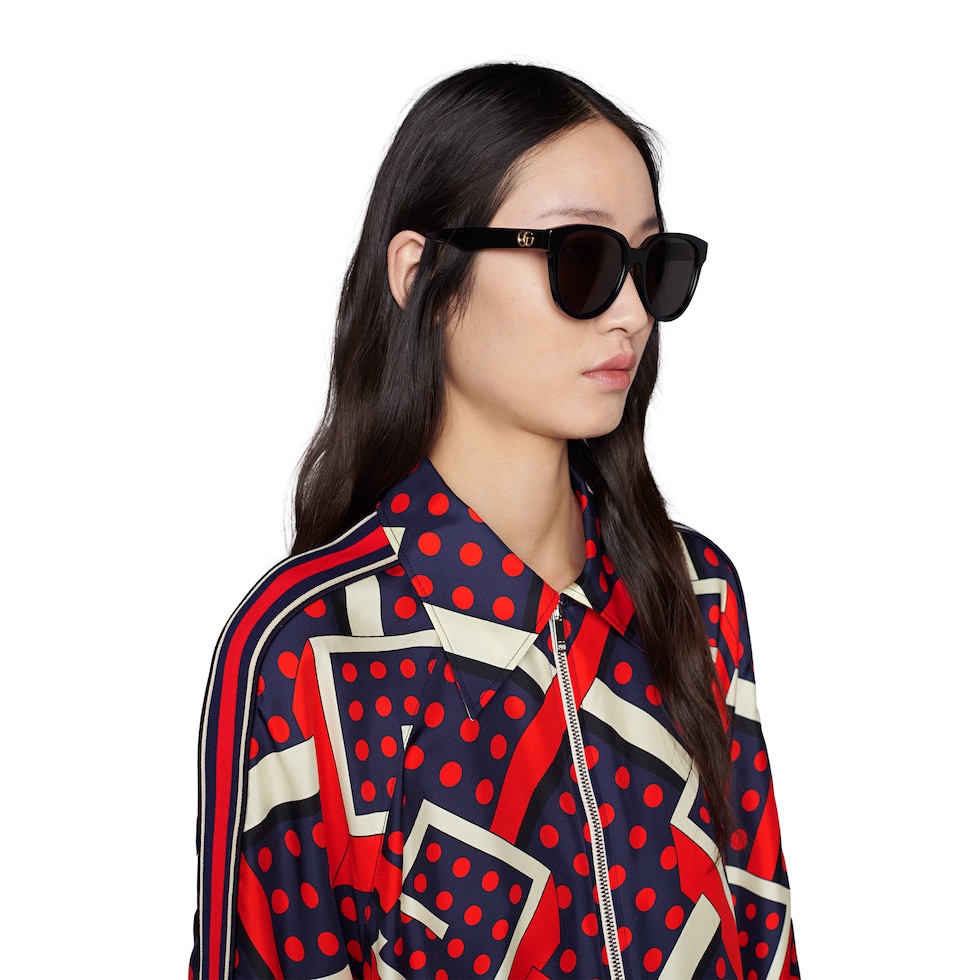 ラウンドフレーム サングラス（アジアン フィット）