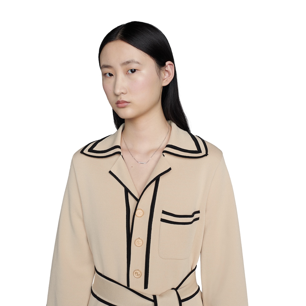 Collar Gucci Link to Love diamantes oro 18k