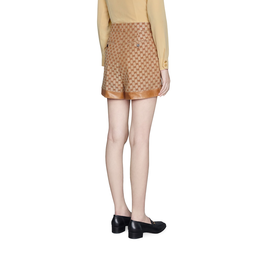 Шорты из льняного текстиля GG