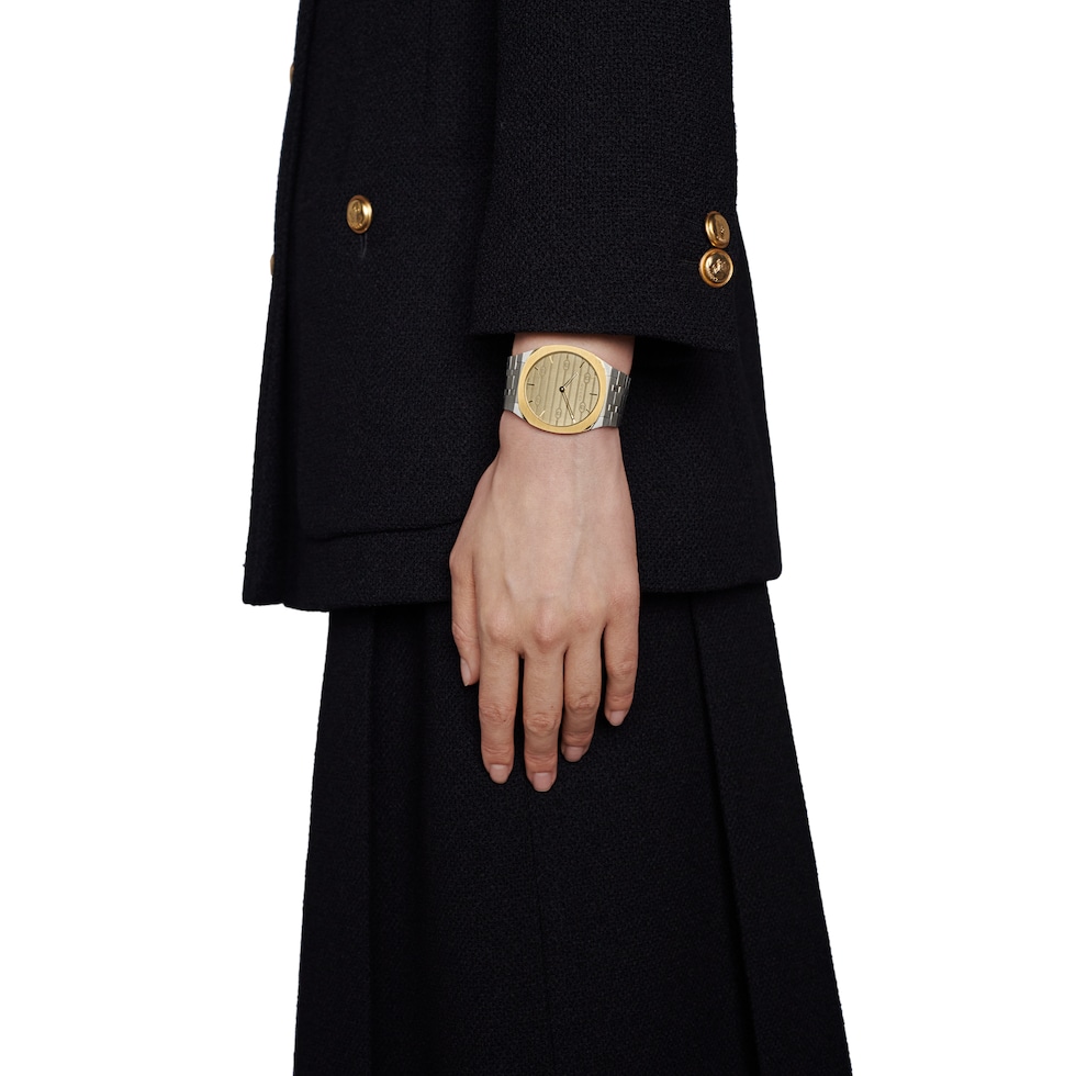 GUCCI 25H系列腕表，38毫米