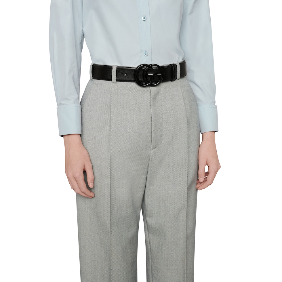 حزام GG Marmont واسع