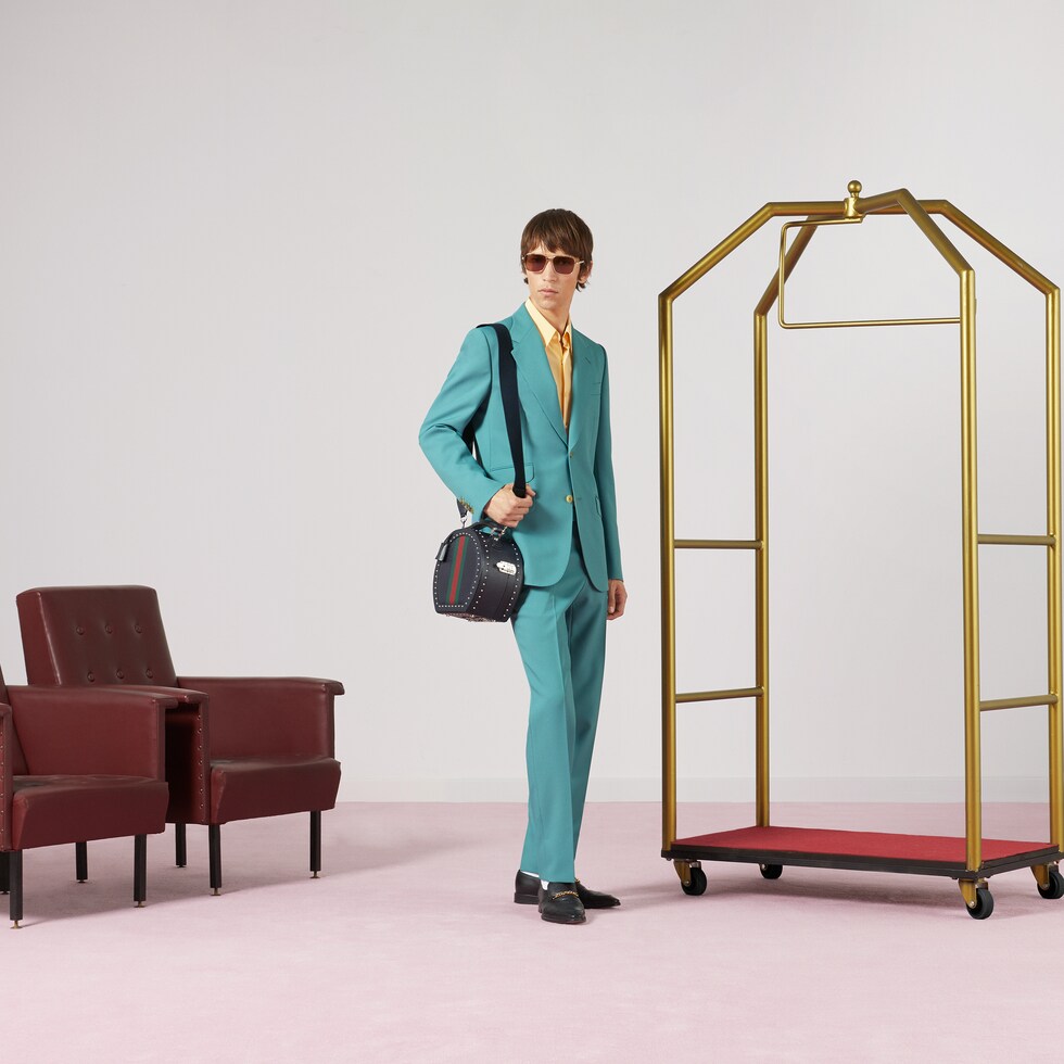 〔Gucci Savoy〕ミニ ハットボックス