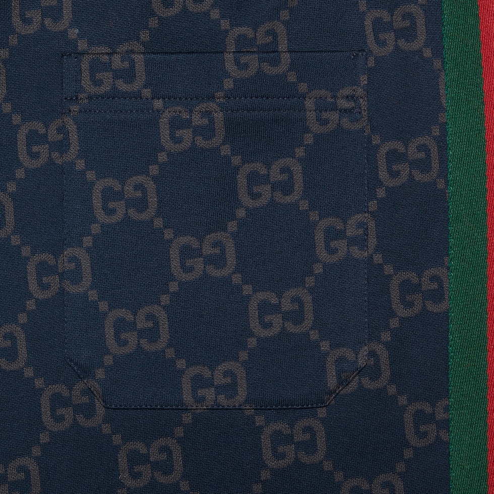 Pantalón deportivo de algodón de jersey con GG