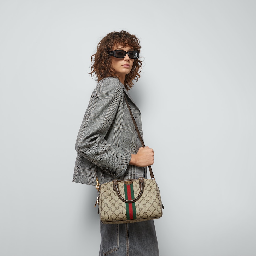 GUCCI ボストンバッグ ベージュ/オレンジ グッチ レディース ミニボストン・ショルダーバッグ | GUCCI® JP