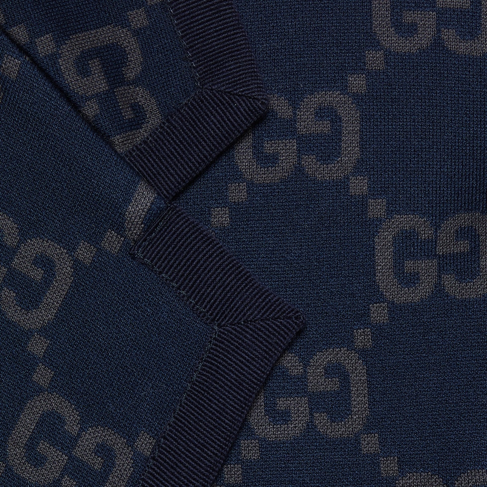 Veste en coton à motif GG