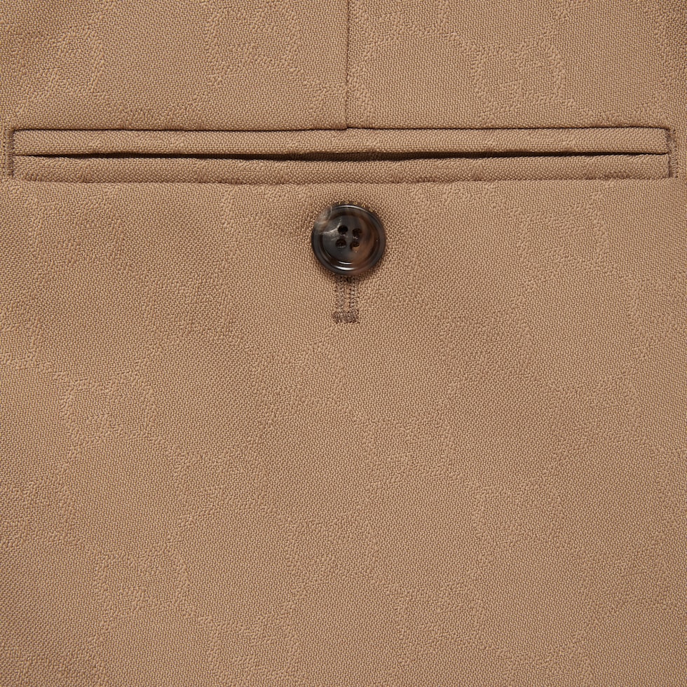 GG polyester tailored trouser