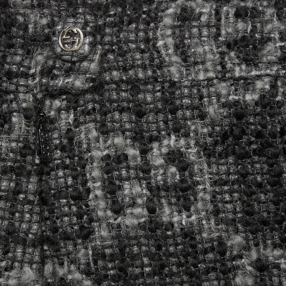 GG tweed skirt
