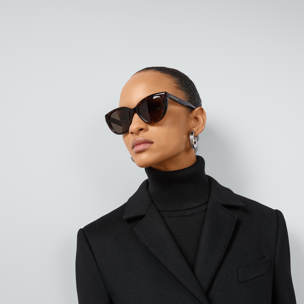 Cat-eye frame sunglasses