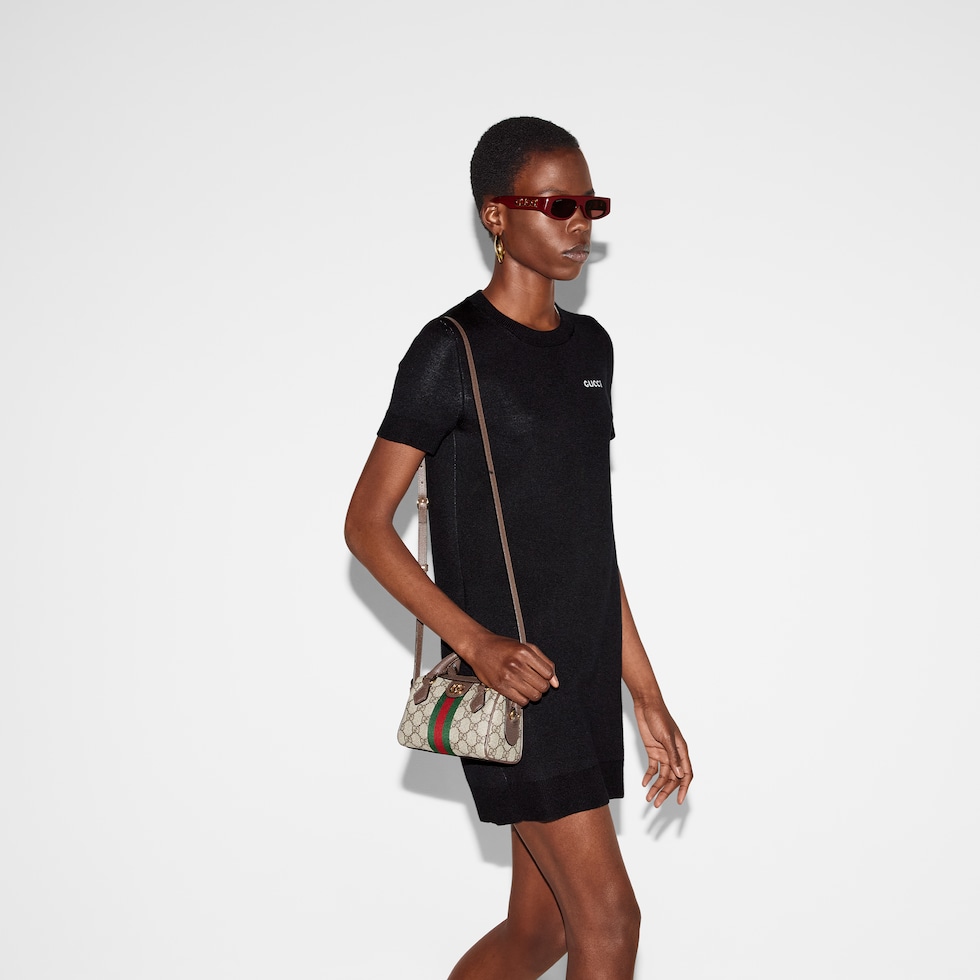 Ophidia mini boston bag
