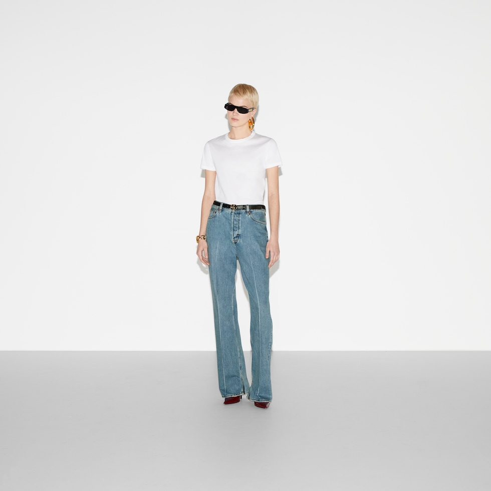Light cotton jersey T-shirt