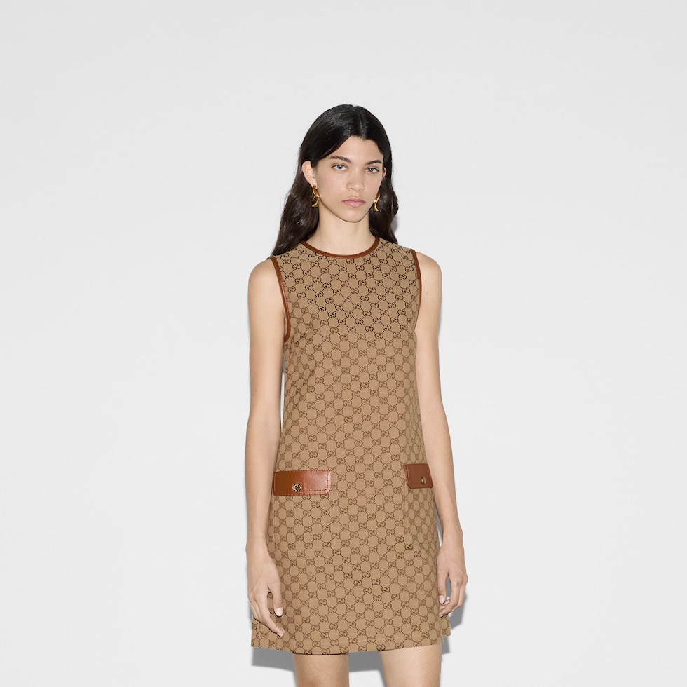 GG canvas dress