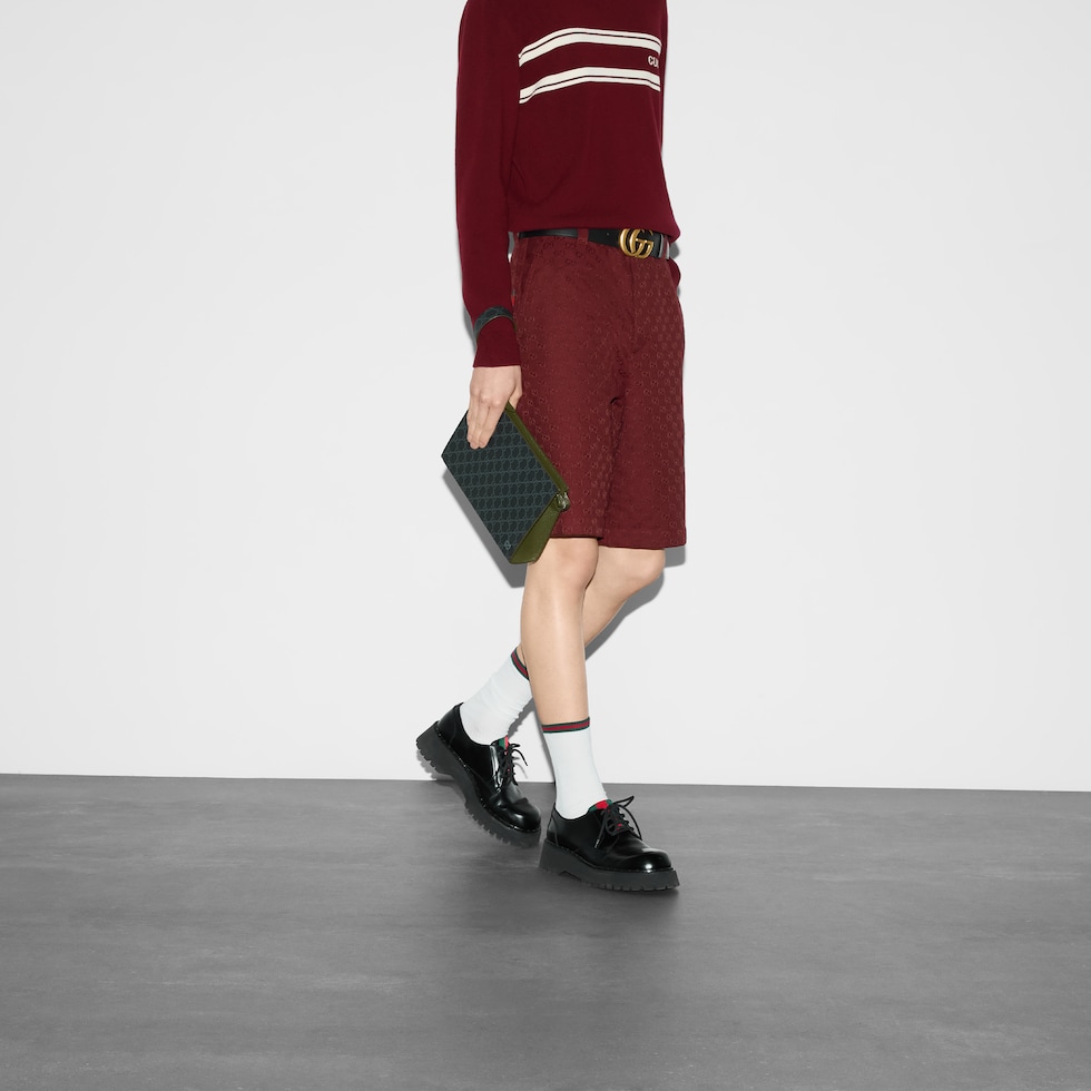 바이컬러 스몰 파우치