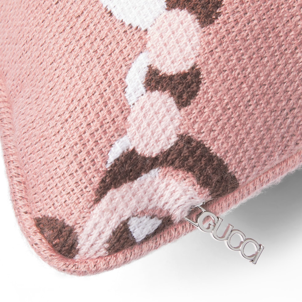 Wool cushion with GG Shadow
