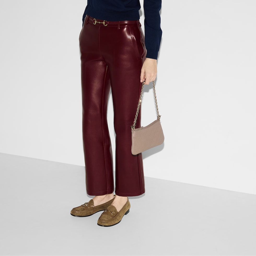 GG Emblem small shoulder bag
