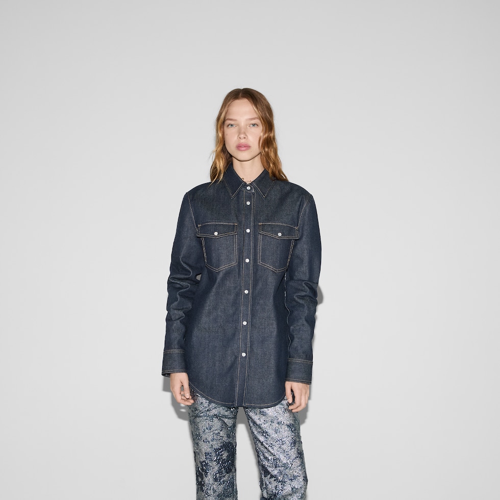 Denim shirt