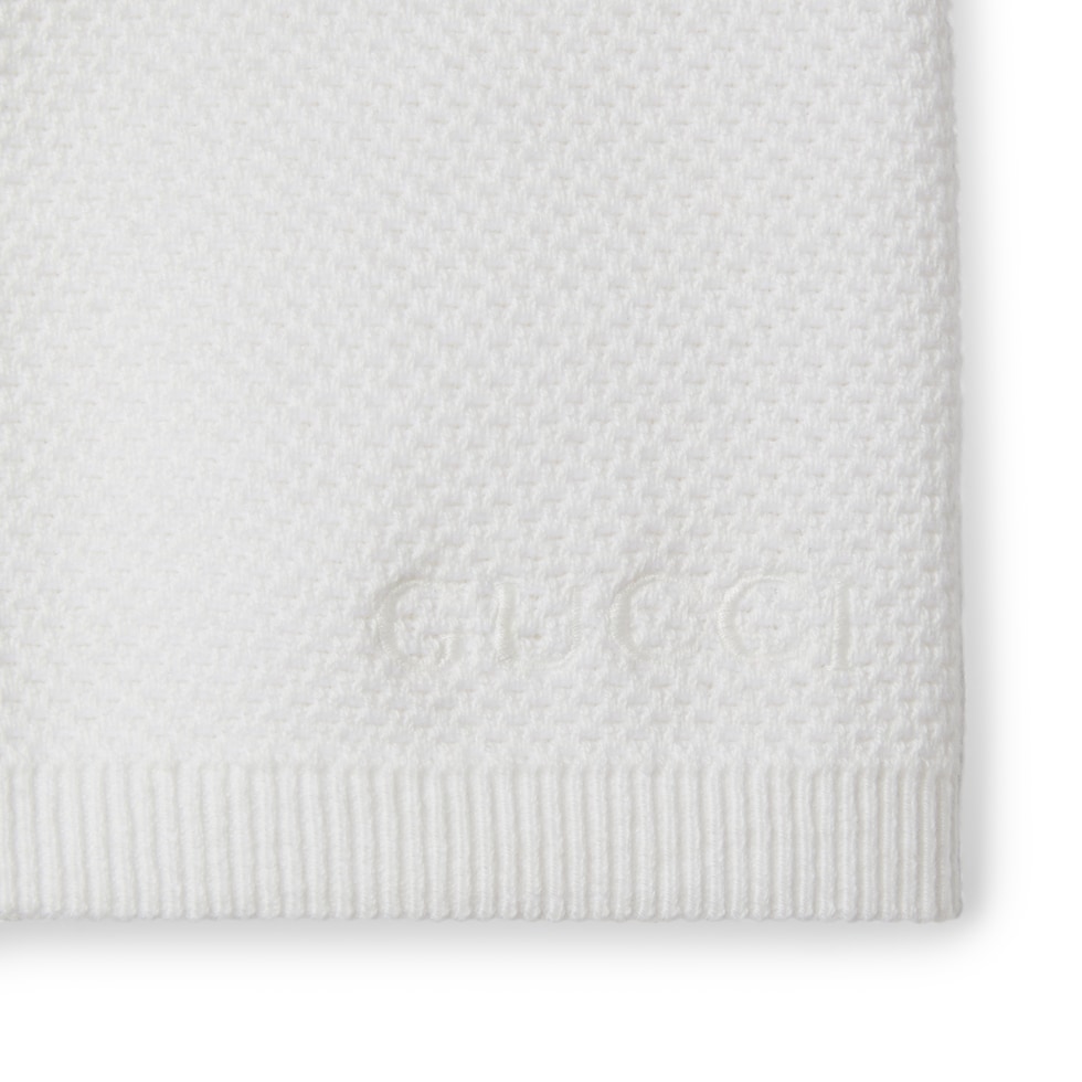 Children's embroidered cotton shorts