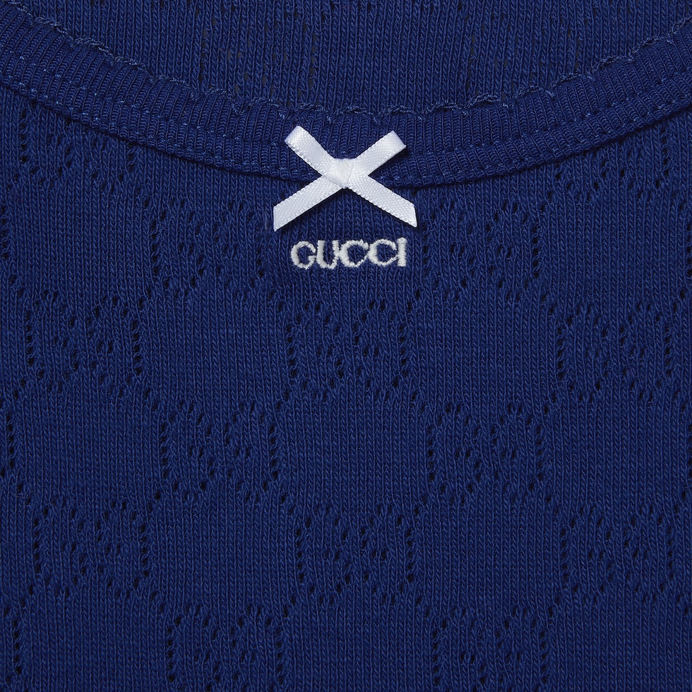 Children's GG jersey two-piece set